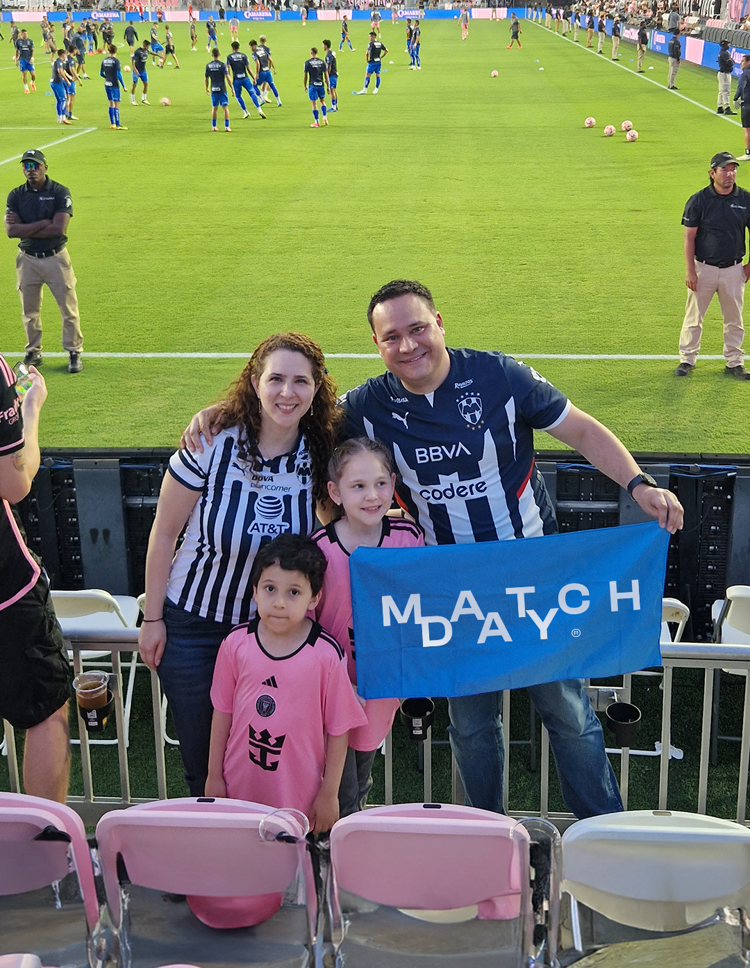 Cliente MatchDay en el estadio