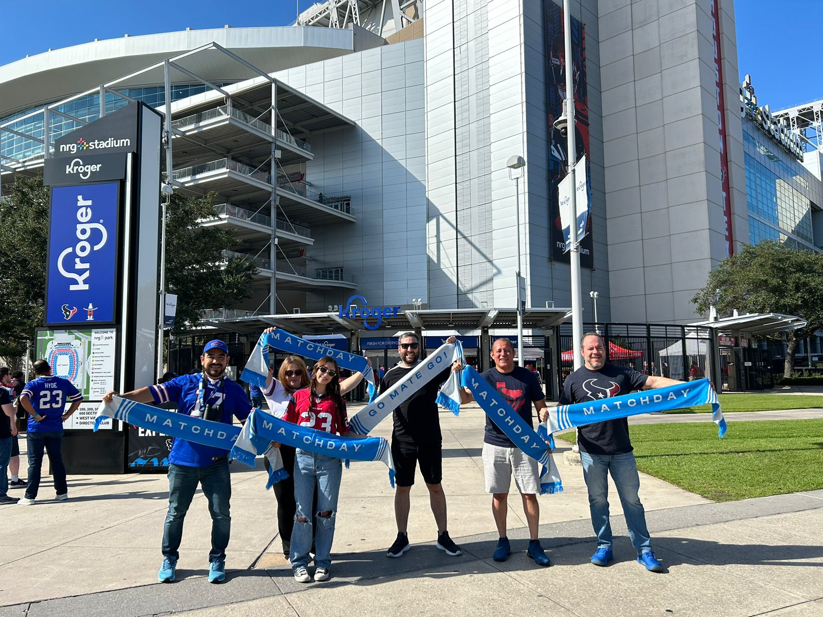 Cliente MatchDay en el estadio